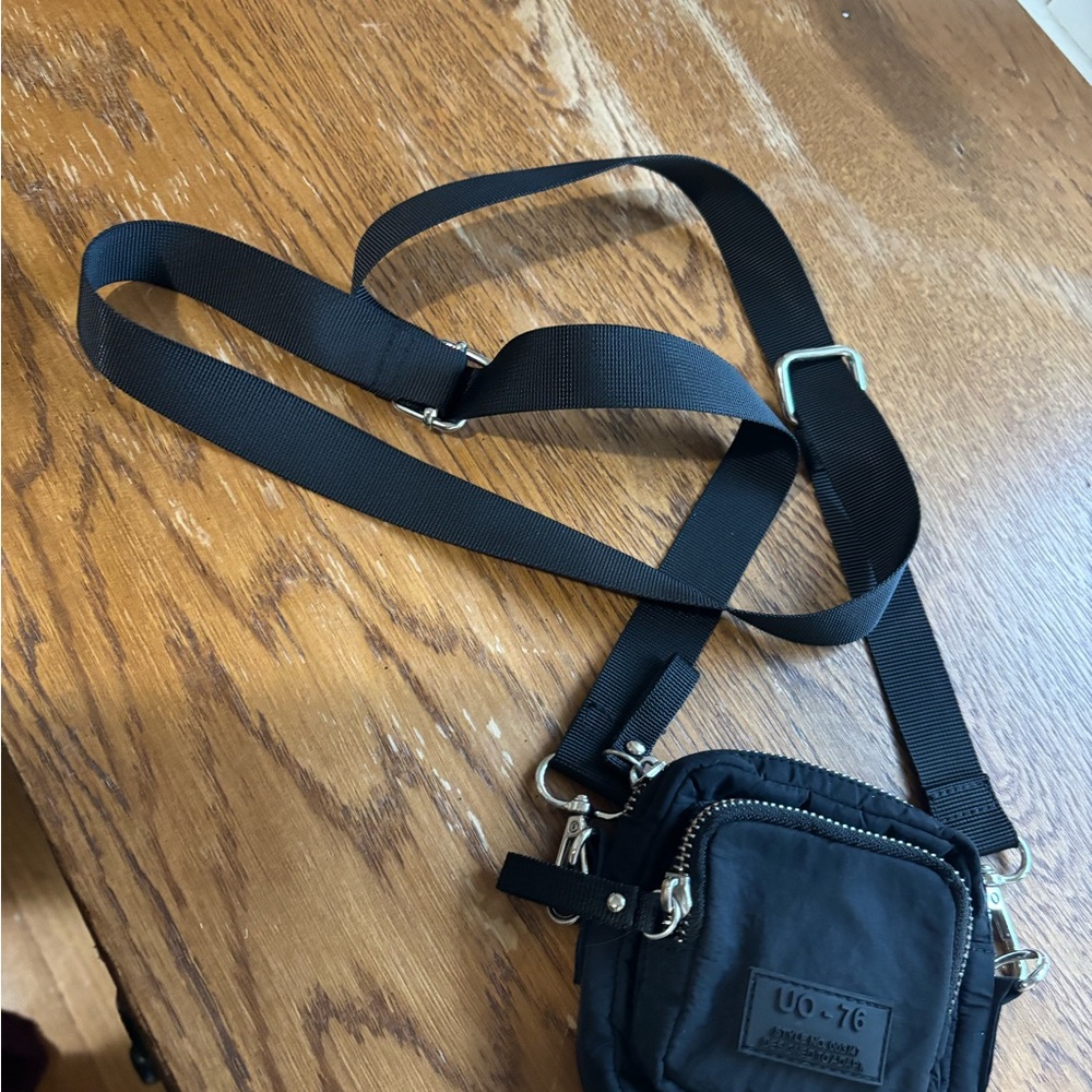 Urban Outfitters Black Mini Bag with Minimalist Design
